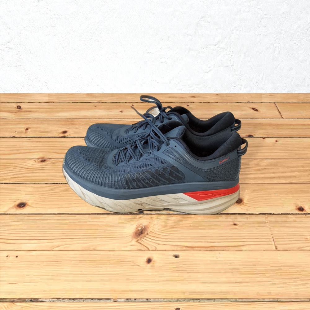 Size 10M - Hoka One One Bondi 7 Real Teal Outer Space